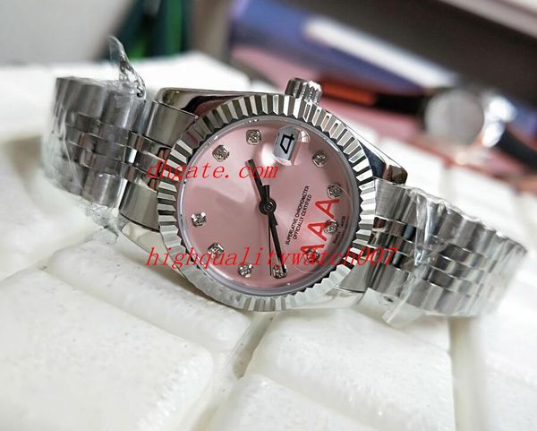 

Phe-nom-e-nal High Quality Ladies Watch Women's Watches178274 116231 Pink Diamond Diamond Watch 31mm Automatic Women's Watch Watches