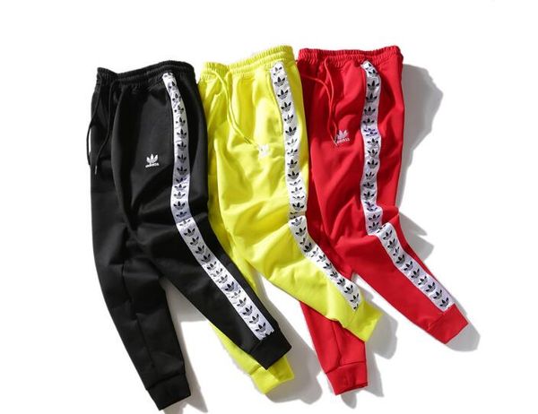 

18 мода дышащий строку стандартные брюки брюки закрыть пару брюки штаны