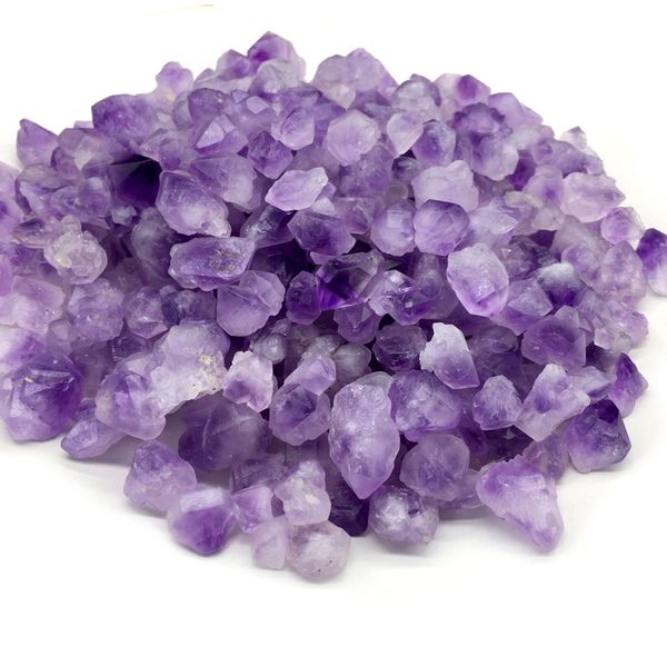 

8-25mm 100g/lot natural amethyst tooth stone beads irregular loose lavender amethyst raw stone beads mineral specimens, Black