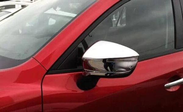 

abs with chrome car door mirror decoration cover,side mirror protection cover for mazda cx-5 2012-2016