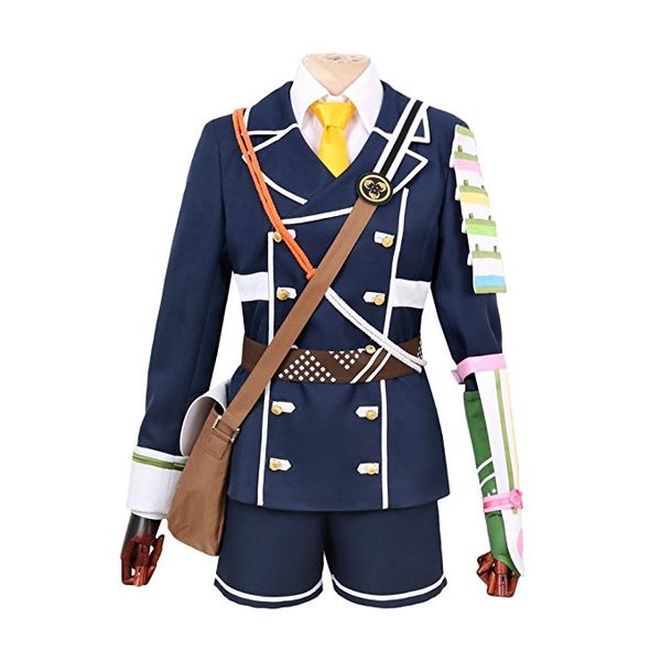 

touken ranbu online cosplay costume houchou toushirou halloween uniform, Black