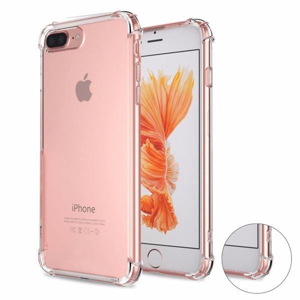

ultrathin for samsung galaxy s7 case clear transparent soft tpu phone case airbag shockproof phone cover for iphone x coque