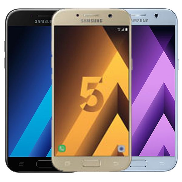 

Оригинальный Samsung Galaxy A5 2017 Восстановленное A520F 5,2 дюйма окта Ядро 3GB RAM 32GB ROM 16MP 4G LTE An