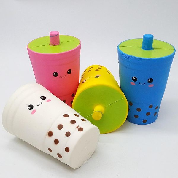 

gift gift squishy milky tea 15cm*9cm slow rising soft squeeze cute cell phone strap gift stress children toys decompression toy