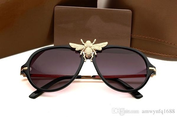 

big bee brand sun glasses mens fashion evidence sunglasses designer eyewear for mens womens sun glasses new glasses 3 color, White;black