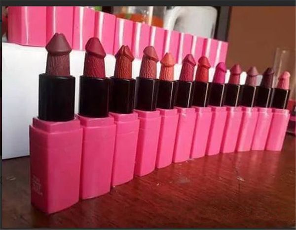 

New arrival magic yourlife matte lip tick evil tun charm moi t lip tick 12mixed color lip balm mu hroom lip tick