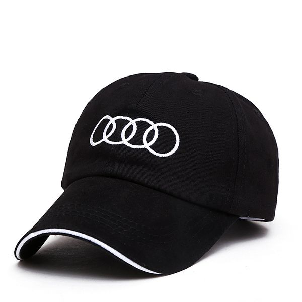 

Новые прибыли audi Cap Strapback крышка вышитые логотип бейсбольная шляпа
