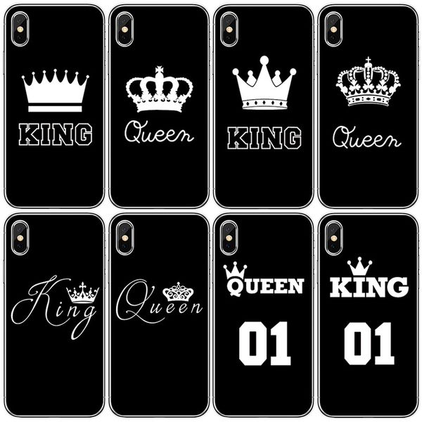 coque iphone xr king queen