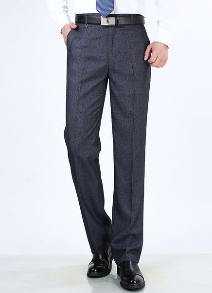 

918 color dark gray summer thin men suit pants trousers, White;black