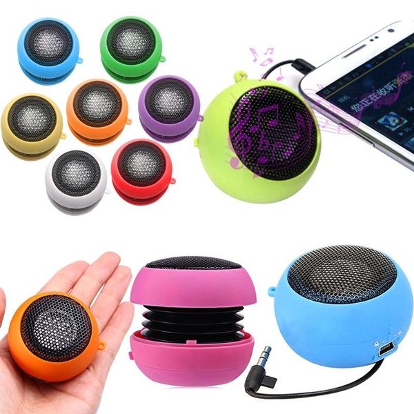 

promotion hamburger style mini stereo sound box loudspeaker audio music mp3 player spinner for phones tablet