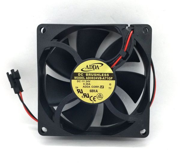 

новй оѬигиналнй adda ad0824vb-a71gp dc24v 0.38 a 80*80*25 мм 8 м инвеѬоѬ вококоѬоной вени