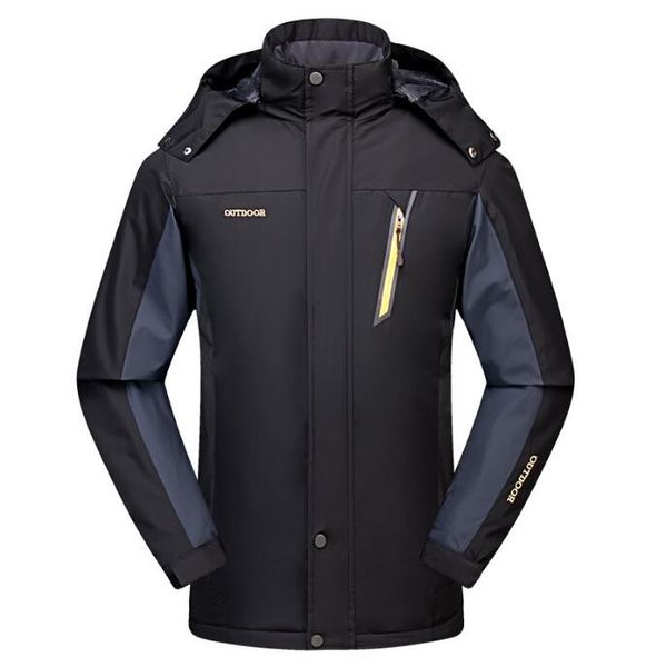 

Crew Neck Polyester Classic Brand Mens Winter Outdoor Down Jacket Man Casual Hooded Down Coat Outerwear Mens Warm Jackets
