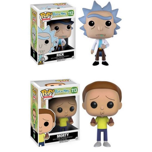 

2pcs a lots funko pocket pop funko pop rick and morty toys & gifts key button model doll new 2 styles