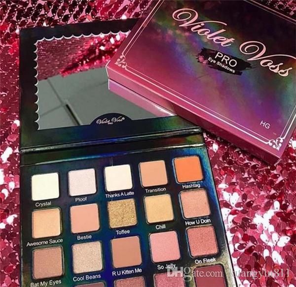 Violet Voss Holy Grail Pro Eye Shadow Palette Edizione limitata 20 colori Palette di ombretti Drenched Metal Laura LEE