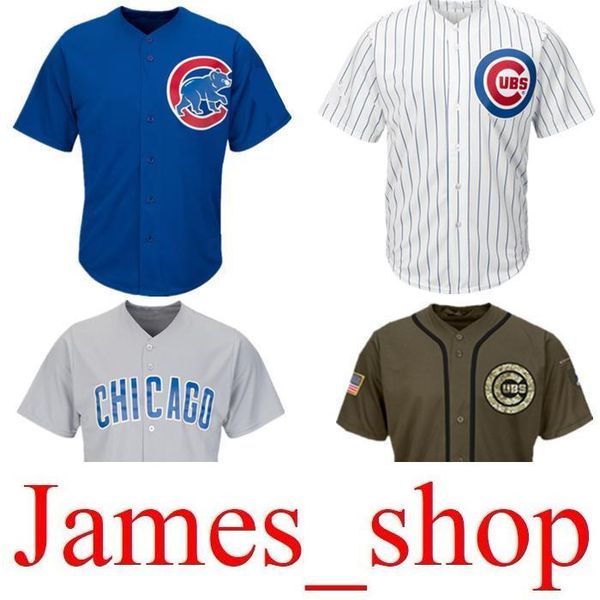 cubs jersey blank