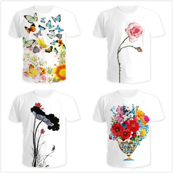 t shirt femme fleuri