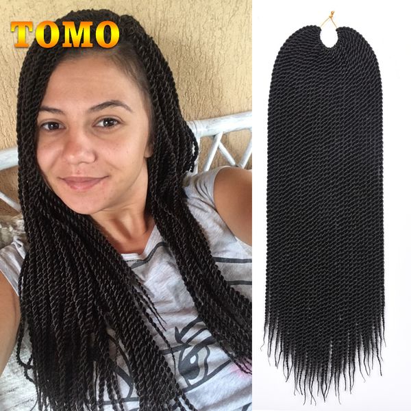 2020 Tomo Senegalese Twist Braids Pure Or Ombre Crochet Braided