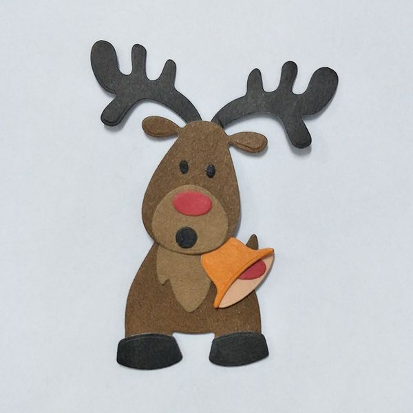 

metal cutting dies christmas deerlet for cards stencil scrapbooking and paper crafts handmade embossing folder diy paper craft machines