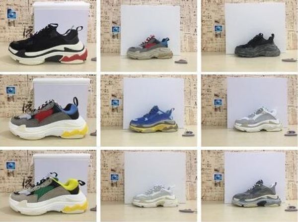 

new triple-s sneakers men women running shoes sports triple s designer shoes size 36-45