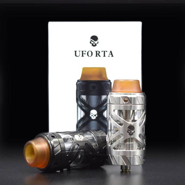 

Original Tesla UFO RTA Tank Atomizer Adjustable airflow system Fit 510 Mods Electronic Cigarette DHL Free