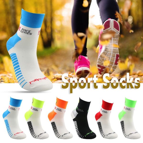 

brand new men's cycling socks bike bicycle crew socks sports, Black