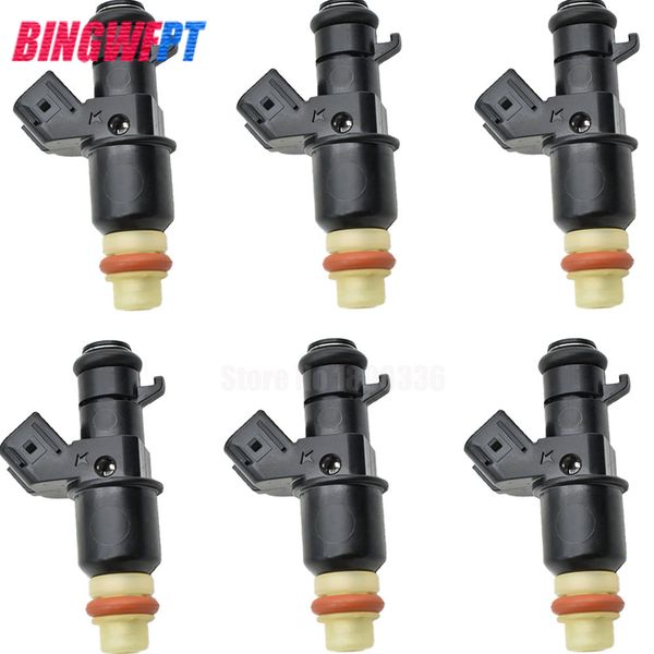 

6 unid inyector de combustible para honda city jazz fit 1.5l 16450-pwc-j01 buena calidad 16450 pwc j01