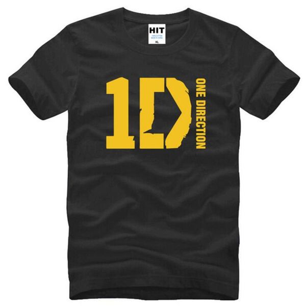 

one direction 1d rock music t shirts men new summer short sleeve o neck cotton men's t shirt tee camisetas hombre fans clothing, White;black