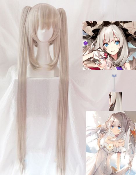 

fate/grand order rider marie antoinette cosplay hair wig buy, Black;brown