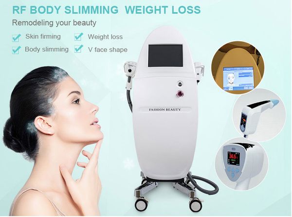 

rf machine skin tightening remova fat beauty clinic use treatment beauty salon equipment, Black;white