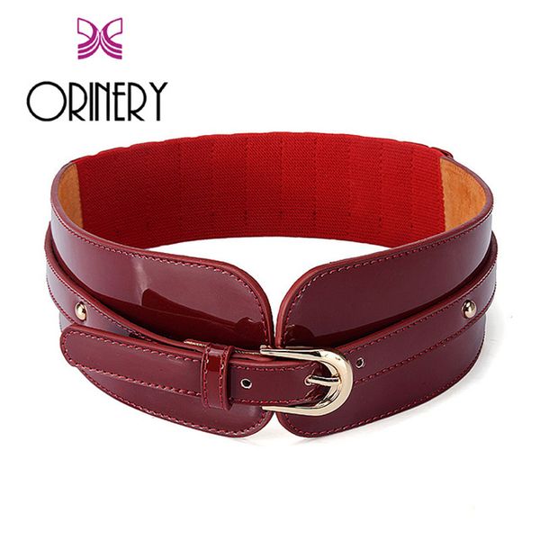 

orinery 2018 new designer belts for women fashion solid jeans women belt enuine leather elastic waist belt wedding dress, Black;brown