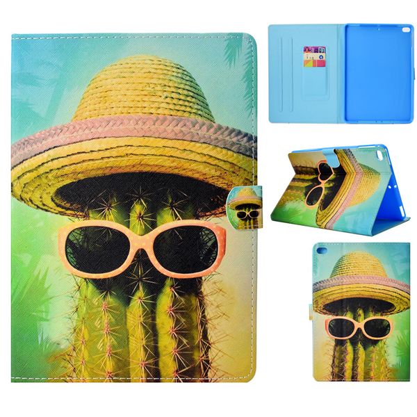 

tablets case for ipad air cover fashion painting pu leather wallet bag card slot dormancy function tablet cases for ipad air 2