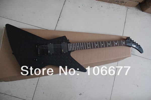 

2014 new arrival custom explorer mx-250 ii black matt paint special figure standard electric guitar guitar