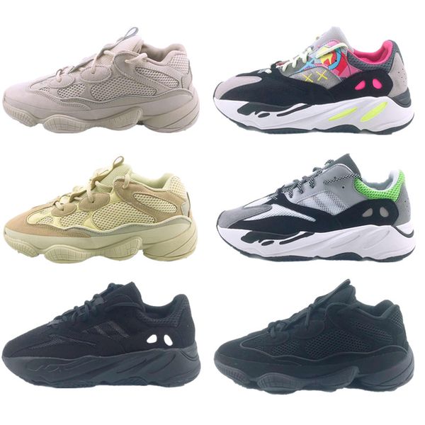 

500 blush desert rat kanye west wave runner sneakers running shoes 700 athletic sneaker designer shoes for sale