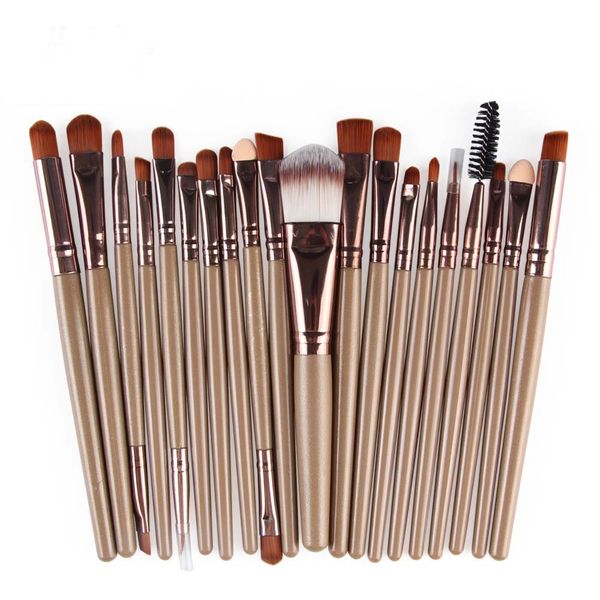 

whoiesale makeup tools & accessories pro make-up brushes for eyes cosmetics eye shadow eyebrow lips 20 kits each set dhl free