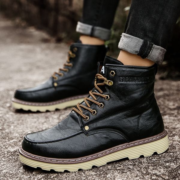 mens fashion work boots