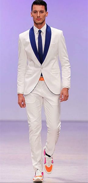 

brand new ivory men wedding tuxedos groom tuxedos black shawl lapel one button men blazer 2 piece suit(jacket+pants+tie) 1986, Black;gray
