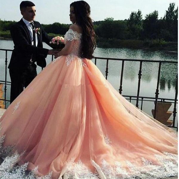 

off shoulder lace applqiues quinceanera dresses pink sweet 16 dresses birthday party dress ball gown prom dress, Blue;red
