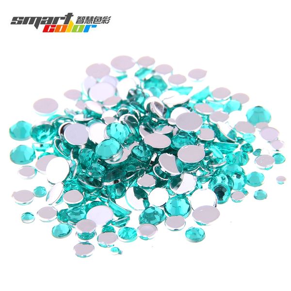 

emerald color multi-size optional acrylic rhinestones shoes sparkling nail art decorations clothing decorations, Silver;gold