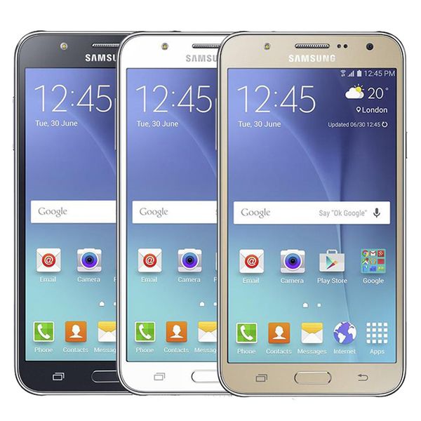 

original samsung refurbished galaxy j7 j700f dual sim 5.5 inch lcd screen octa core 16gb rom 4g lte unlocked phone post shipping 1pc