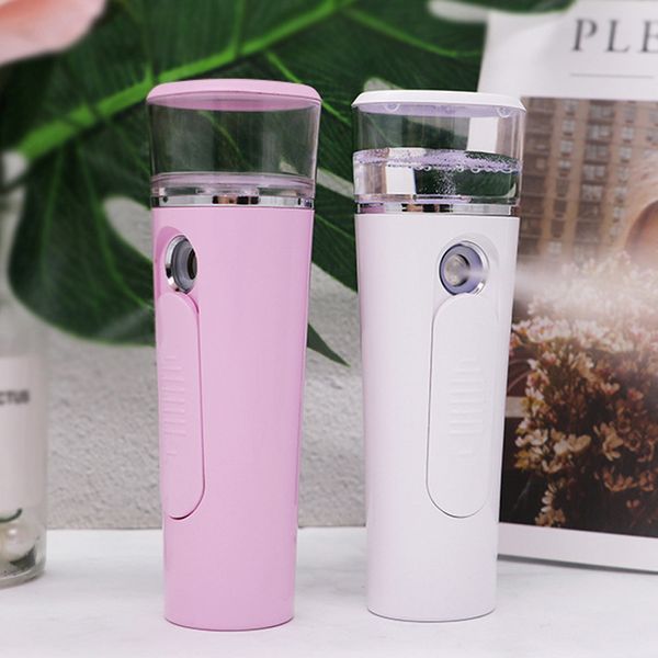 

New portable mini face pray bottle nano mi ter facial hair teamer u b rechargeable power bank prayer 2 in 1 travel tool