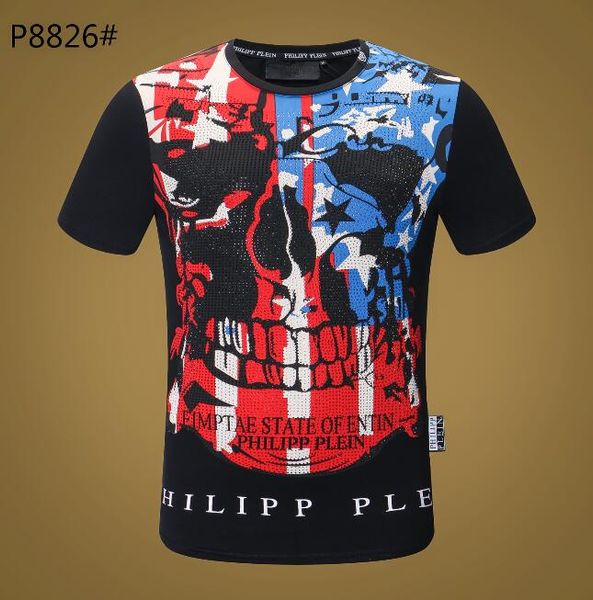 

Черный О-образным вырезом tee 2018 новая мода грудь вышивка Волк мужчины футболка с коротким рукавом повседневная футболка Hipster фрактальный узор тройники прохладный топы #4104