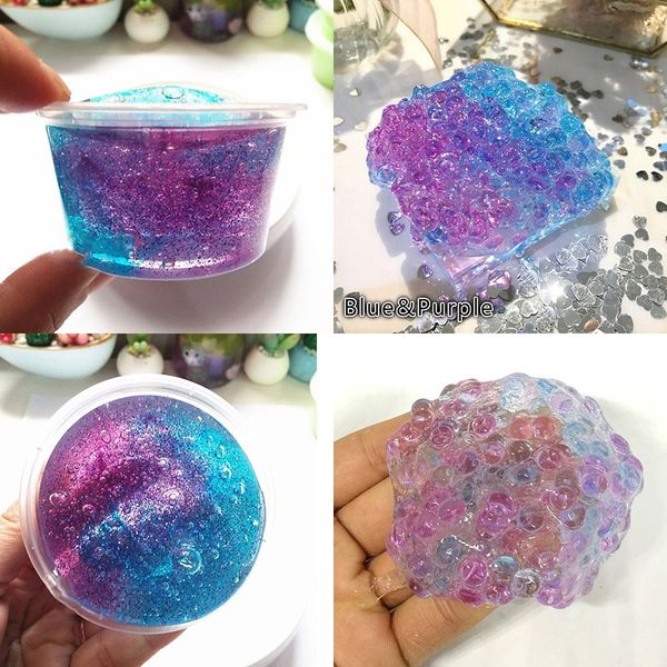 

20PCS Fashion Slime Clay Toy Scented Stress Relief Toy Kids Funny Plasticine Toy Sludge Toys 60ml