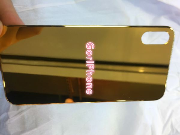 

Полный корпус Для iPhone XS Роскошный корпус из 24-каратного золота Для iPhone XS Ультра тонкий реальное золото 24-каратный Глянцевый Хромированный Золотой задний корпус аккумулятора
