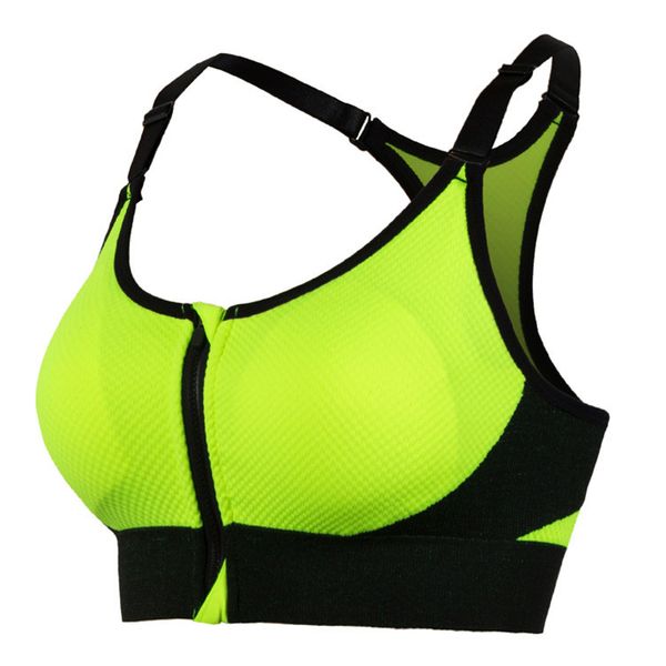 

women yoga bras high impact workout gym activewear bra padded wireshockproof bra breathable athletic, White;black