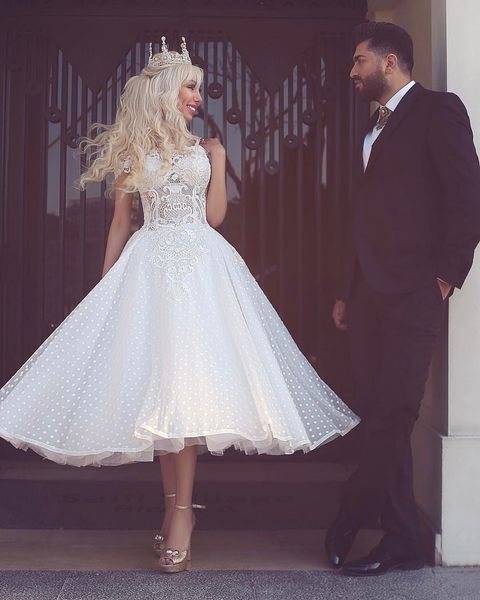 

2019 fairy beach boho lace short wedding dresses a line off shoulder backless plus size bohemian wedding dresses bridal gowns vestido, White
