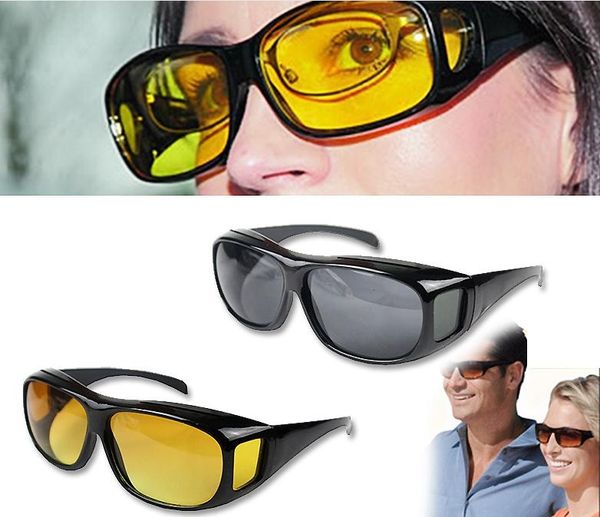 

hd night vision driving sunglasses men yellow lens over wrap around glasses outdoor cycling dark driving uv400 protective goggles anti glare