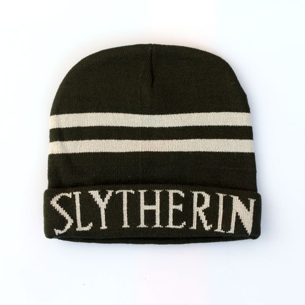 Harry Potter Beanie Hut Gryffindor Slytherin Cosplay Kostüm Strickmützen Mützen
