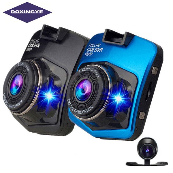 

doxingye,2.4"full hd 1080p new dual cameras car dvr auto video camera driving recorder night vision g-senso black box dash cam
