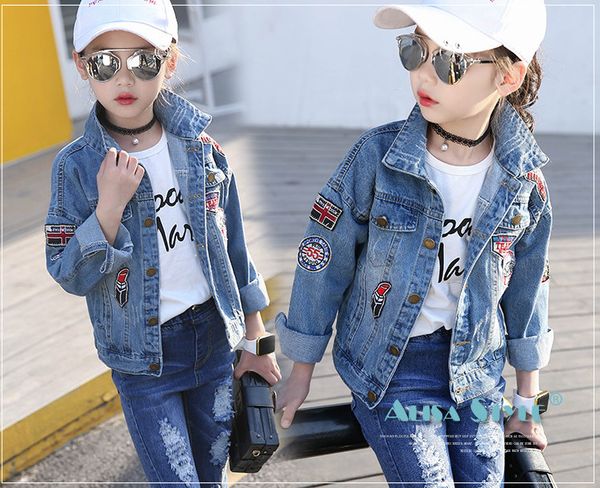 Tops Age:1-3 Years Old Letter Holes Denim Pants Three-Piece Set Tronet Baby Girl Boy Winter Tassel Denim Jacket