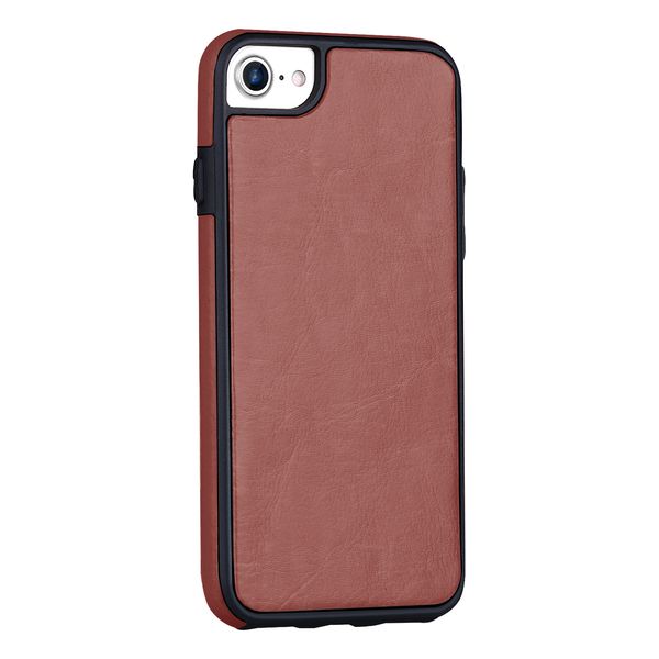 

2018 new arrival for iphone cases detachable crazy horse oil wax pu leather phone case multi card slots wallet case